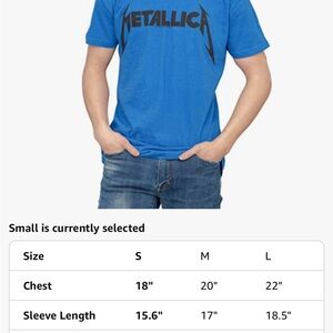 Metallica Blue T-Shirt